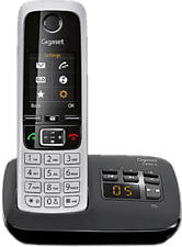 GIGASET C430A - Téléphone sans fil (Noir/Argent)