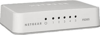 NETGEAR FS 205-100PES - Switch (Bianco)