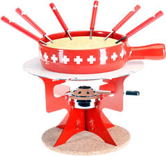 NOUVEL Fromage à fondue - Fromage à fondue (Rouge/Blanc)