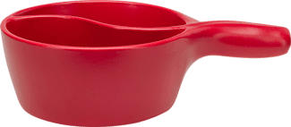 NOUVEL 400357 - Rössler Käsefondue Caquelon Cadeux (Rot)