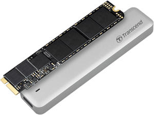 TRANSCEND JETDRIVE 520 480GB - Festplatte (SSD, 480 GB, Schwarz/Silber)