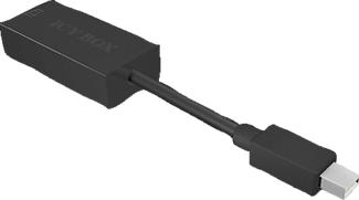 ICY BOX IB-AC504 ICY - Mini-DisplayPort Adapter (Schwarz)