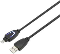 KONIX Mythics LED - Ladekabel (Schwarz)