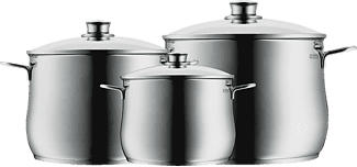 WMF Batterie de cuisine, 3 pièces Diadem Plus - Lot de 3 casseroles