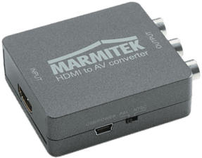 MARMITEK CONNECT HA13 HDMI/AV - HDMI Konverter (Schwarz)