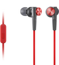 SONY MDR-XB50APR - Kopfhörer (In-ear, Rot)