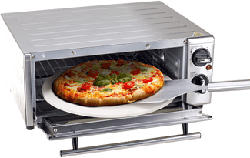 NOUVEL 402000 - Forno + forno per pizza (Acciaio inossidabile)