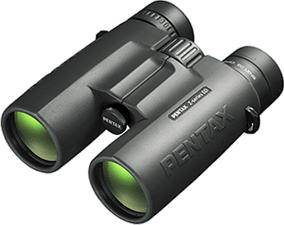 PENTAX ZD ED 10X43 - binocolo (Nero)