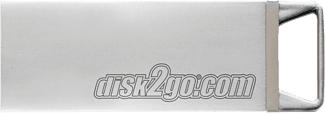 DISK2GO Tank - Clé USB (128 GB, Argent)