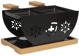 HEIDI CHEESE LINE Flower Set - Raclette (Noir)