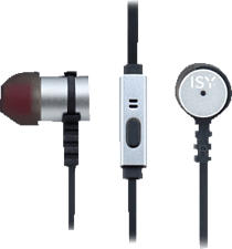 ISY IIE-3001 - Kopfhörer (In-ear, Silber)