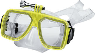 HAMA 4442 - Taucherbrille (Gelb, transparent)