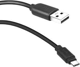 SBS Datenkabel USB 2.0 - Typ C - Datenkabel (Schwarz)
