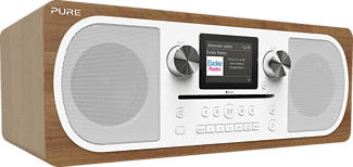 PURE DIGITAL Evoke C-F6 - Digitalradio (DAB+, FM, Internet radio, Braun)