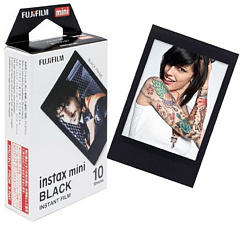 FUJIFILM Instax Mini Film - Film instantané (Noir)