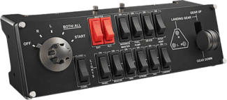 LOGITECH G Pro Flight Switch Panel - Centralino (Nero)