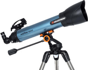 CELESTRON Inspire 100 AZ - Teleskop (Blau)
