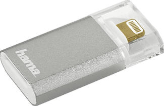 HAMA 124155 - Kartenleser (Silber)
