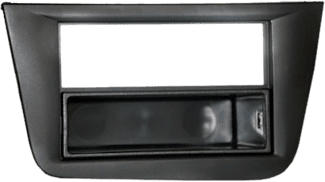 RTA RTA 001.123-0 - Cache d'autoradio (Noir)