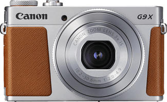 CANON PowerShot G9 X Mark II - Kompaktkamera (Fotoauflösung: 20.9 MP) Silber/Braun
