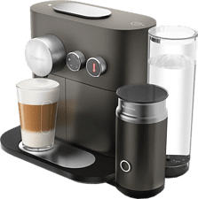DE-LONGHI Expert & Milk EN355.GAE - Macchina da caffè Nespresso® (Anthracite)