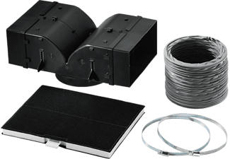 BSH LZ53450 - Kit de recyclage pour hotte (Noir)