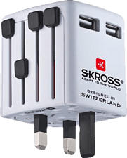 SKROSS NA 734 World - USB Charger (Weiss)