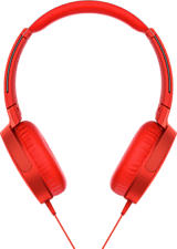 SONY MDR-XB550AP - Casque (On-ear, Rouge)