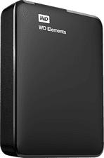 WESTERN DIGITAL Elements Portable - Disque dur (HDD, 2 TB, Noir)