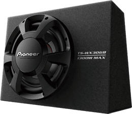 PIONEER TS-WX306B - Subwoofer (Schwarz)