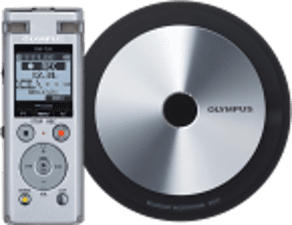 OLYMPUS DM-720 Meet & Record Kit S - Diktiergerät (Silber)