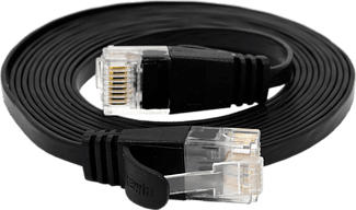 WIREWIN PKW-SLIM-KAT6 2.0 SW - cavo patch (Nero)