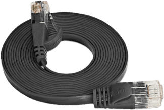 WIREWIN PKW-SLIM-KAT6 5.0 SW - UTP-Kabel (Schwarz)