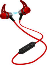 SBS Runner - Bluetooth Kopfhörer (In-ear, Rot/Schwarz)
