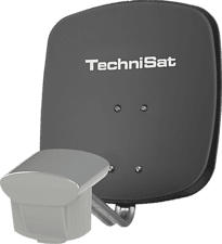 TECHNISAT MULTYTENNE DUO-SAT GREY - Antenne satellite (Noir)
