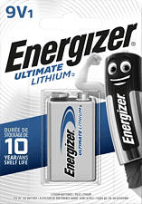 ENERGIZER ULTIMATE LITHIUM 9V - Batterie 9V (Argent)