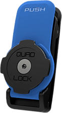 QUAD LOCK Belt/Utility Clip - Clip da cintura (Nero/Blu)