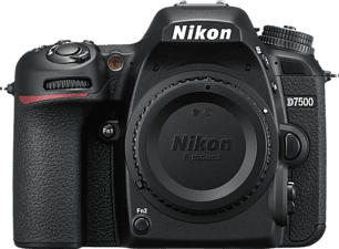 NIKON D7500 BODY - Spiegelreflexkamera (Fotoauflösung: 20.9 MP) Schwarz