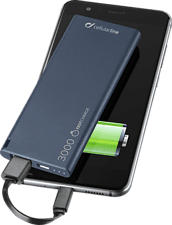 CELLULAR LINE FREEPSLIM3000B - Powerbank (Blau)