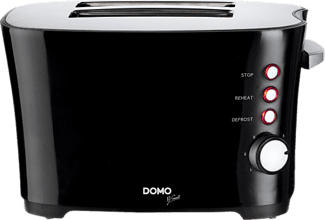 DOMO DO941T - Toaster (Schwarz)