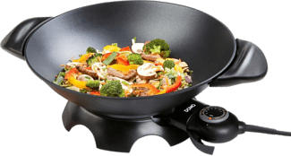 DOMO DO8708W - Wok électrique (Noir)
