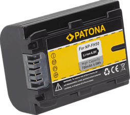 PATONA Akku für Sony NP-FH50 - Akku (Schwarz)