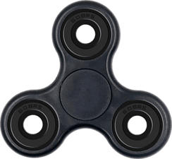 MOBEE TECHNOLOGIE Fidget Spinner - Handspielzeug (Schwarz)