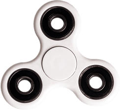 MOBEE TECHNOLOGIE Fidget Spinner - Handspielzeug (Weiss)