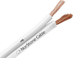 NORSTONE NSC-WH250/10 - Cavo per altoparlante (Bianco)
