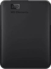 WESTERN DIGITAL Elements Portable - Disque dur (HDD, 5 TB, Noir)