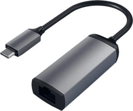 SATECHI ST-TCENM - Adapter Type-C zu Gigabit Ethernet (Grau)