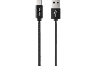KANEX Durabraid Micro-USB Cable - Câble de charge et de synchronisation USB vers Micro-USB (Noir)
