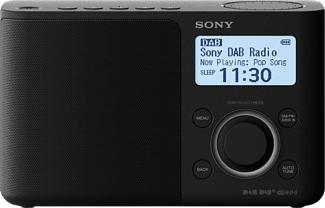 SONY XDR-S61DB - Digitalradio (DAB+, FM, Schwarz)