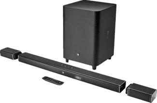 JBL Bar 5.1 - Soundbar + Subwoofer + Surround-Lautsprecher (Schwarz)